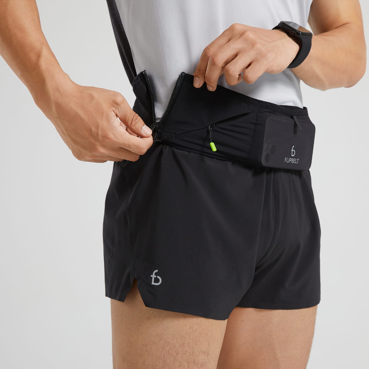 FlipBelt Air - FB0400 - BLK - XS - Black - XS - FlipBelt Sweden
