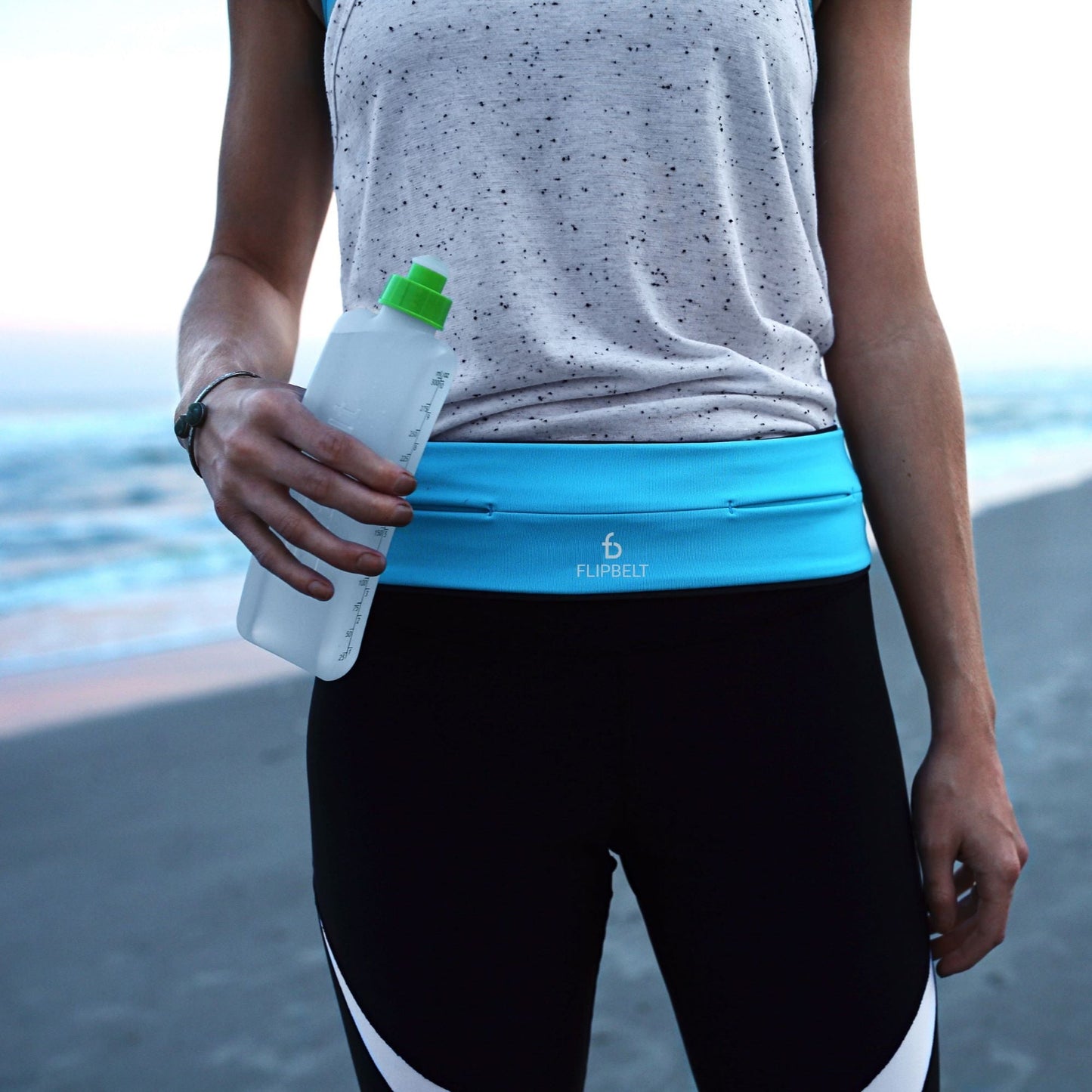 FlipBelt Classic - FB0114 - AQA - XS - AQUA - XS - FlipBelt Sweden