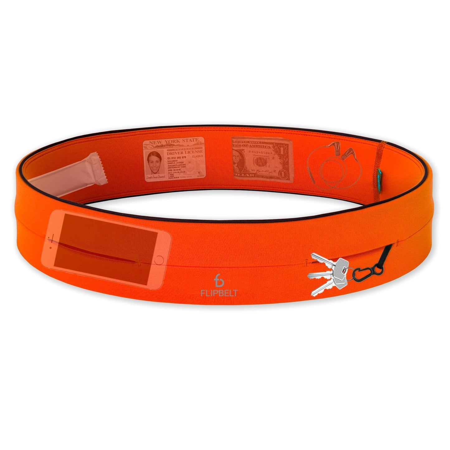 FlipBelt Classic - FB0114 - NEOP - XS - PUNCH - XS - FlipBelt Sweden