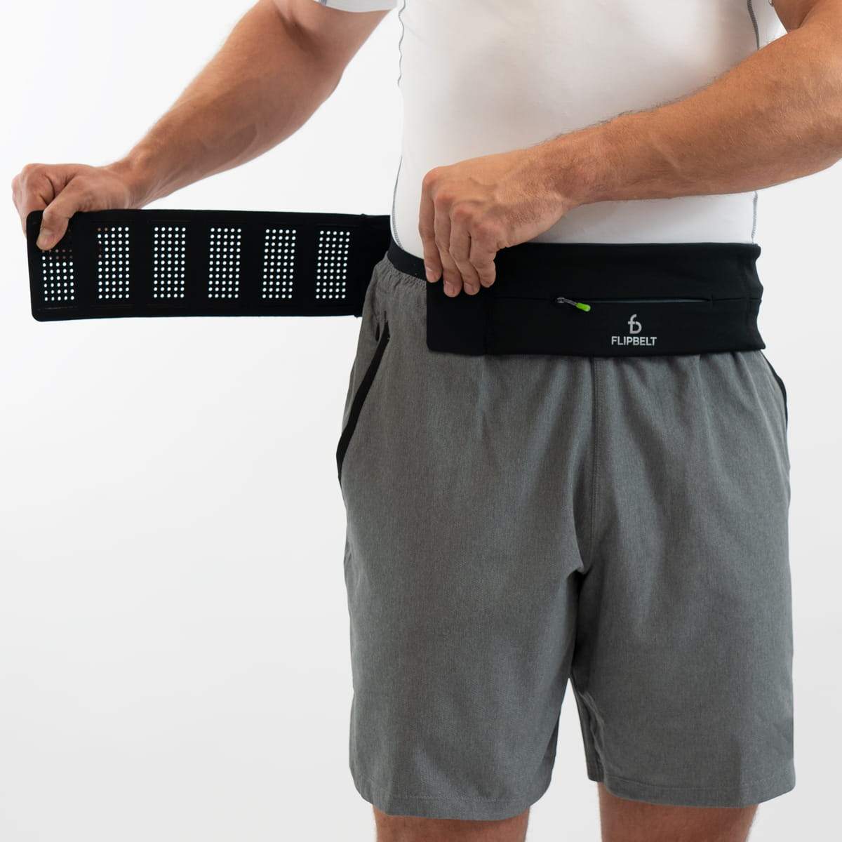FlipBelt Zipper Adjustable - FB0250 - BLK - Black - FlipBelt Sweden