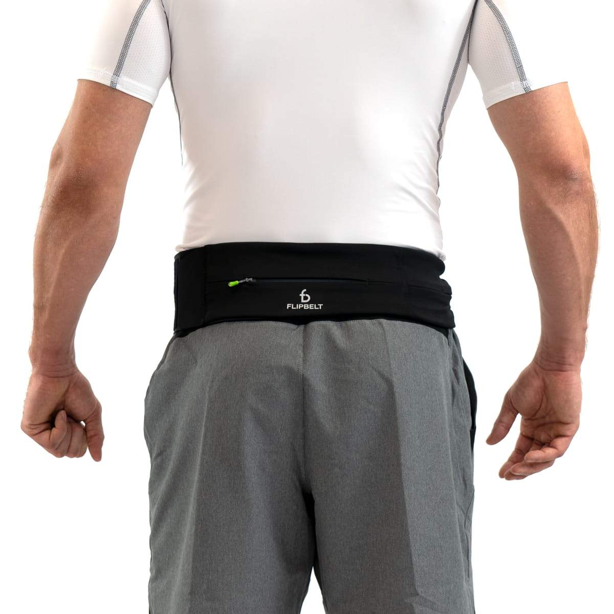 FlipBelt Zipper Adjustable - FB0250 - BLK - Black - FlipBelt Sweden