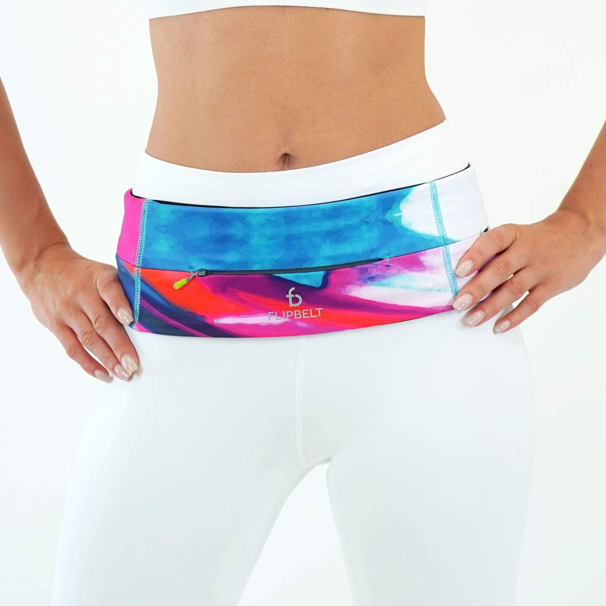 FlipBelt Zipper - FB0200 - ARSM - XS - ACRYLIC SUMMER - XS - FlipBelt Sweden