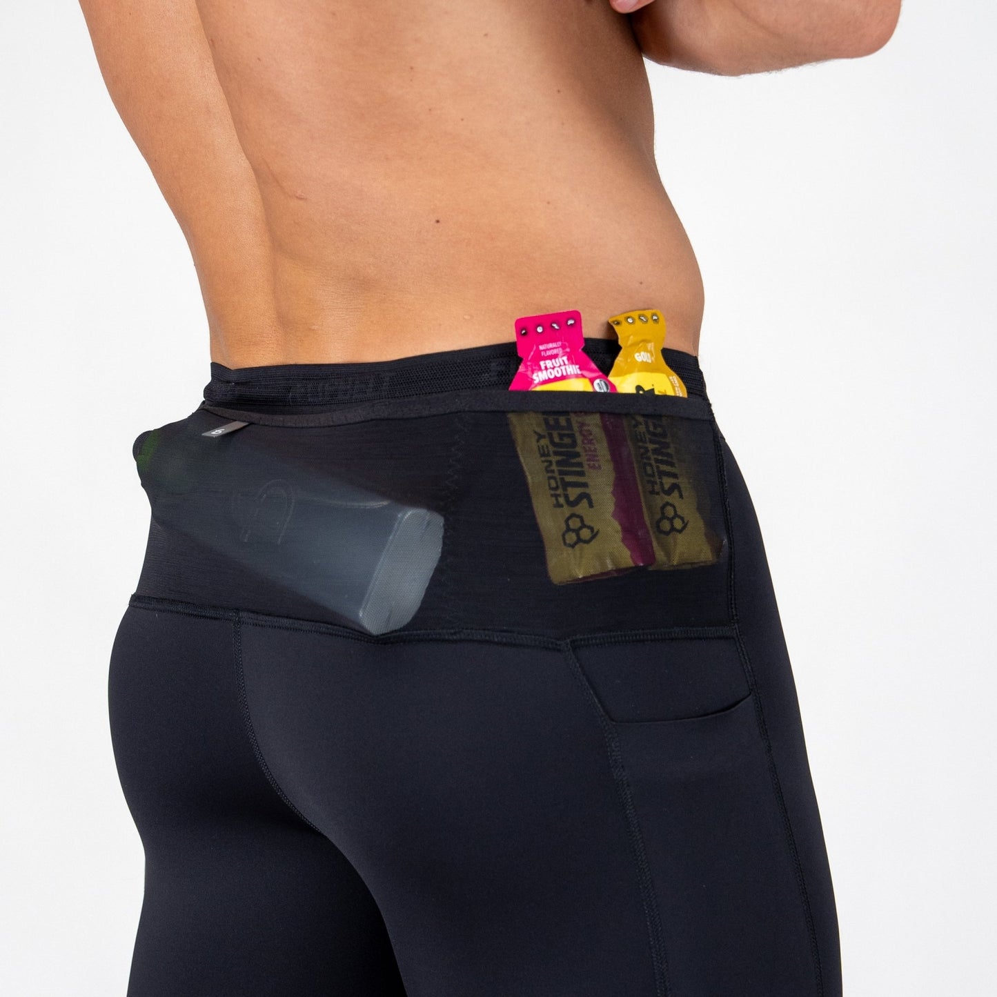 Men's Compression Shorts Elite - FBMCS4 - BLK - XS - Black - XS - FlipBelt Sweden