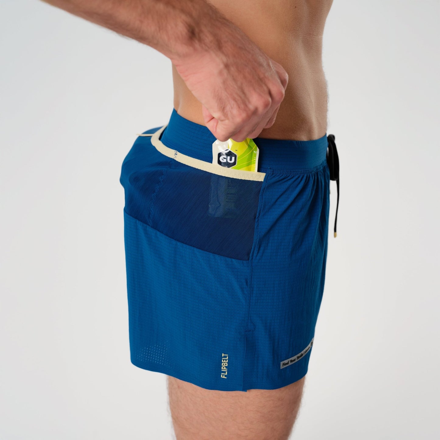 Men's Elite Running Shorts - FBMS05 - EBL - XS - Element - Blue - XS - FlipBelt Sweden