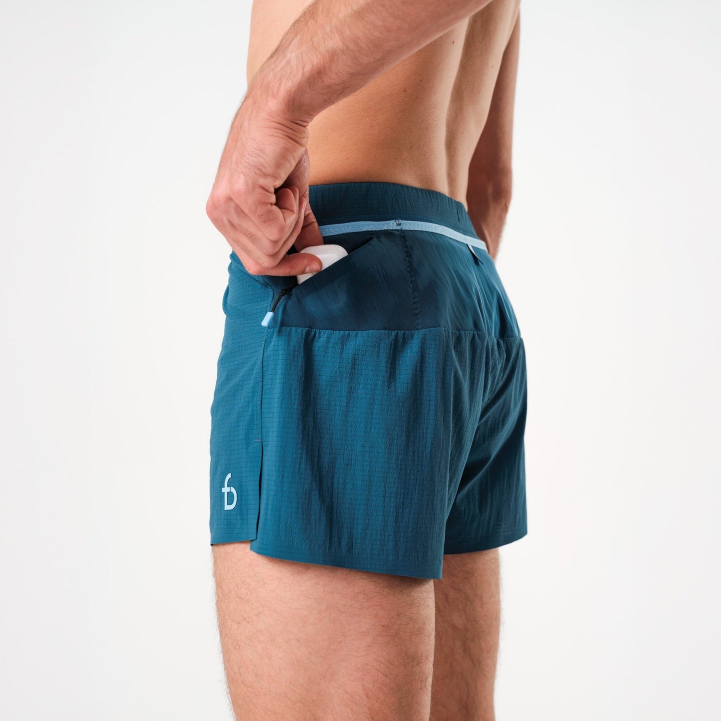 Men's Elite Running Shorts - FBMS05 - IGN - XS - Iceberg - Green - XS - FlipBelt Sweden