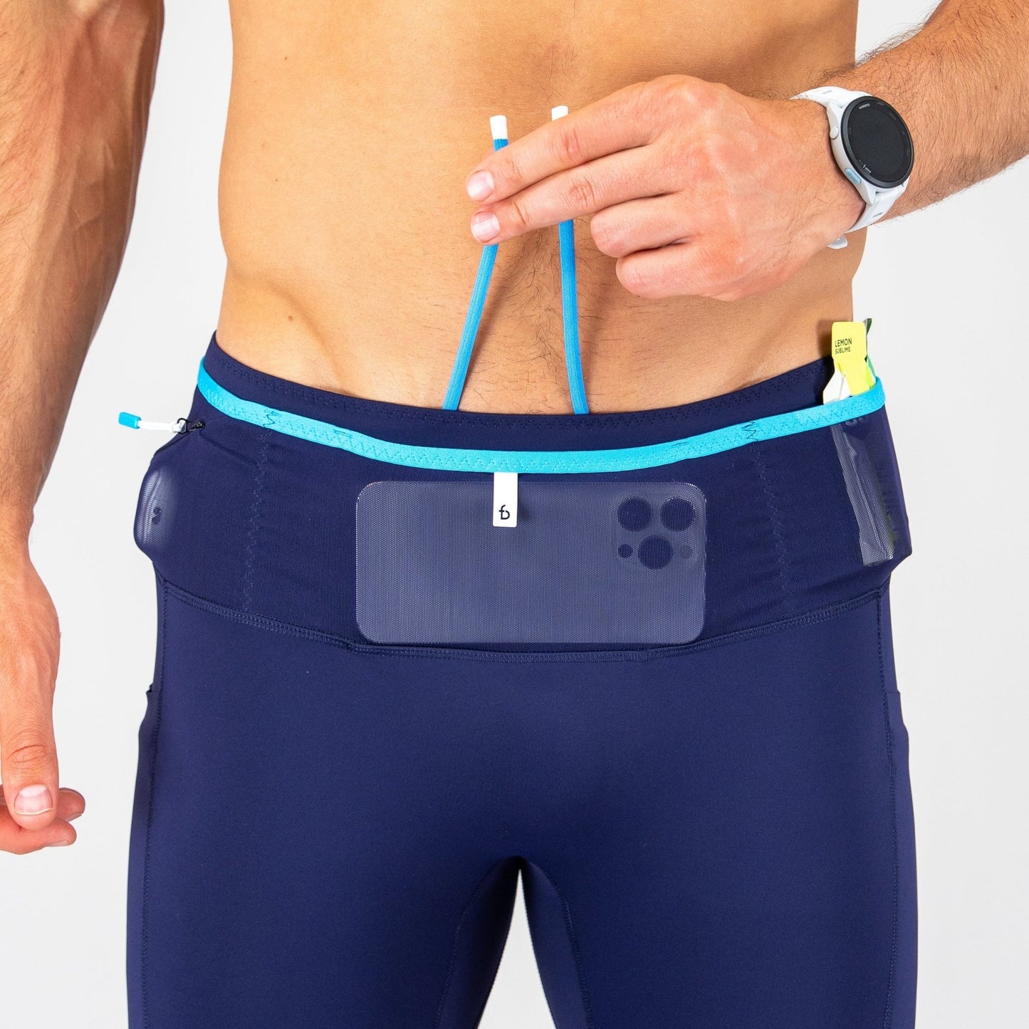 Men's Ouray Compression Short - FBMCS3 - DRK - XS - Dark - Knight - XS - FlipBelt Sweden