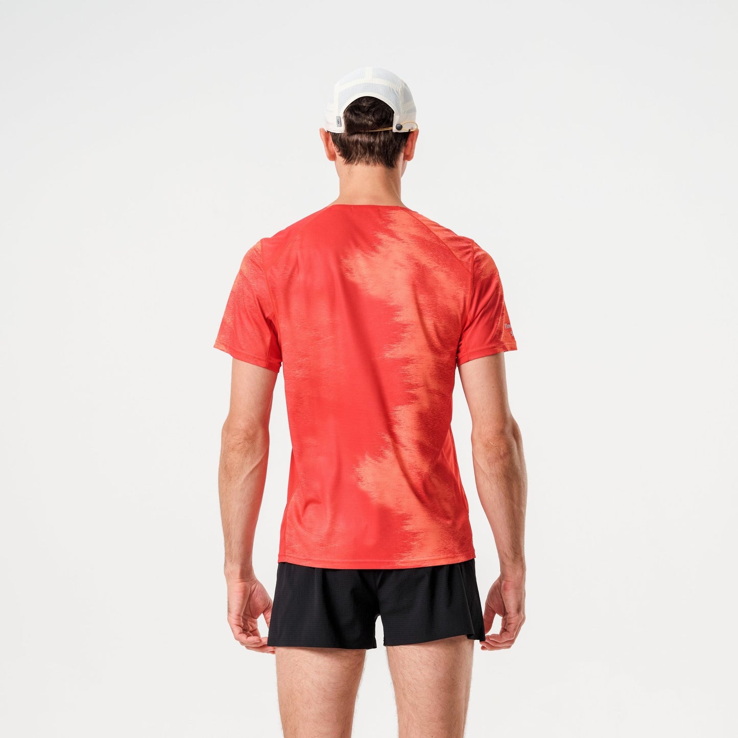 Men's Running Short Sleeve - FBCT03 - LRD - XS - Lava - Red - XS - FlipBelt Sweden