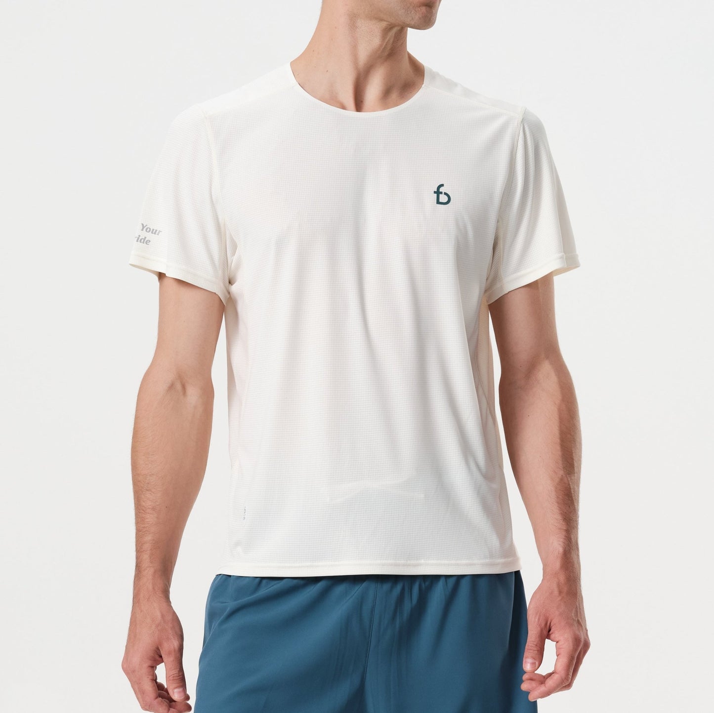 Men's Running Short Sleeve - FBCT03 - WWH - XS - Whisper - White - XS - FlipBelt Sweden