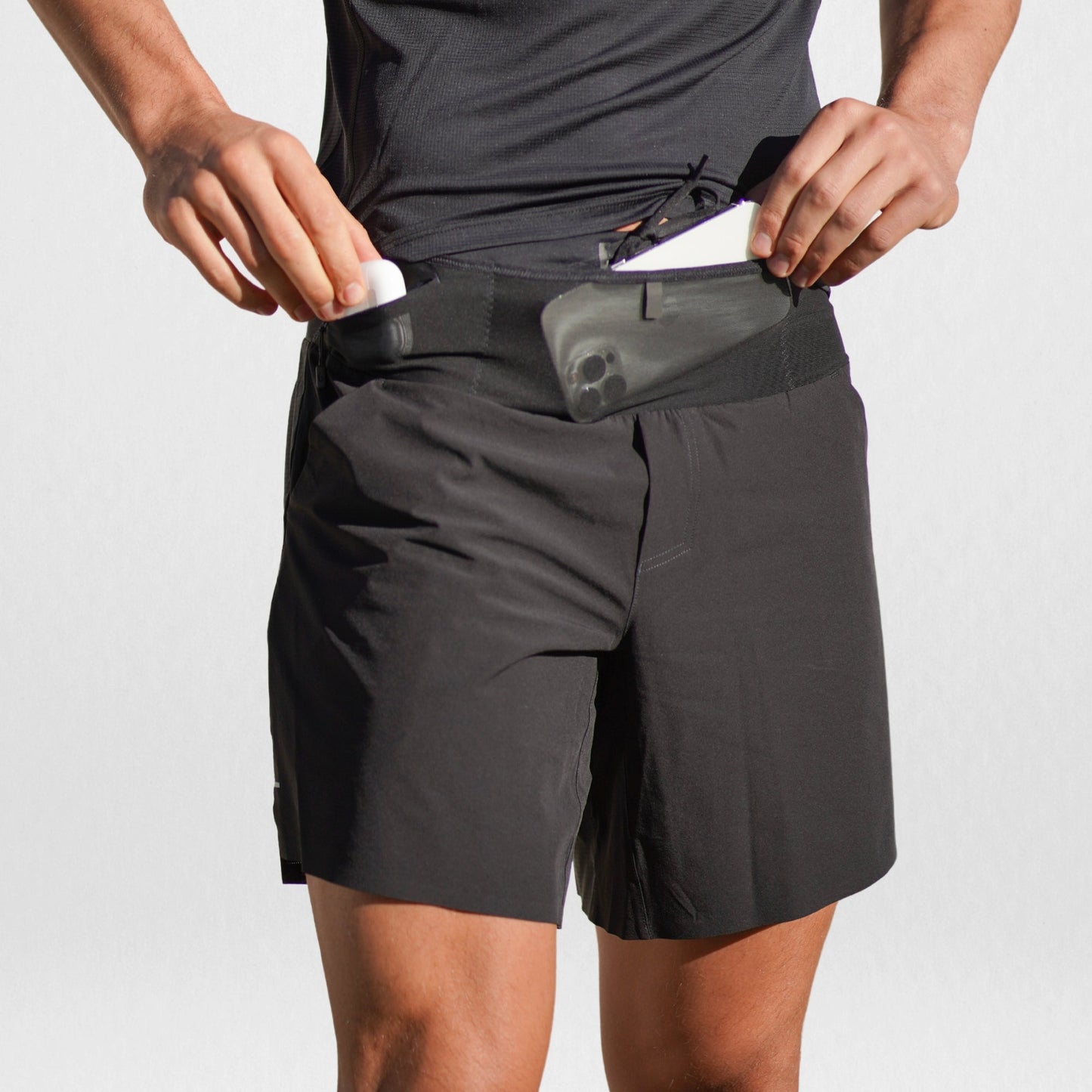 Men's Running Shorts - FBMS10 - BLK - XS - XS - Black - FlipBelt Sweden