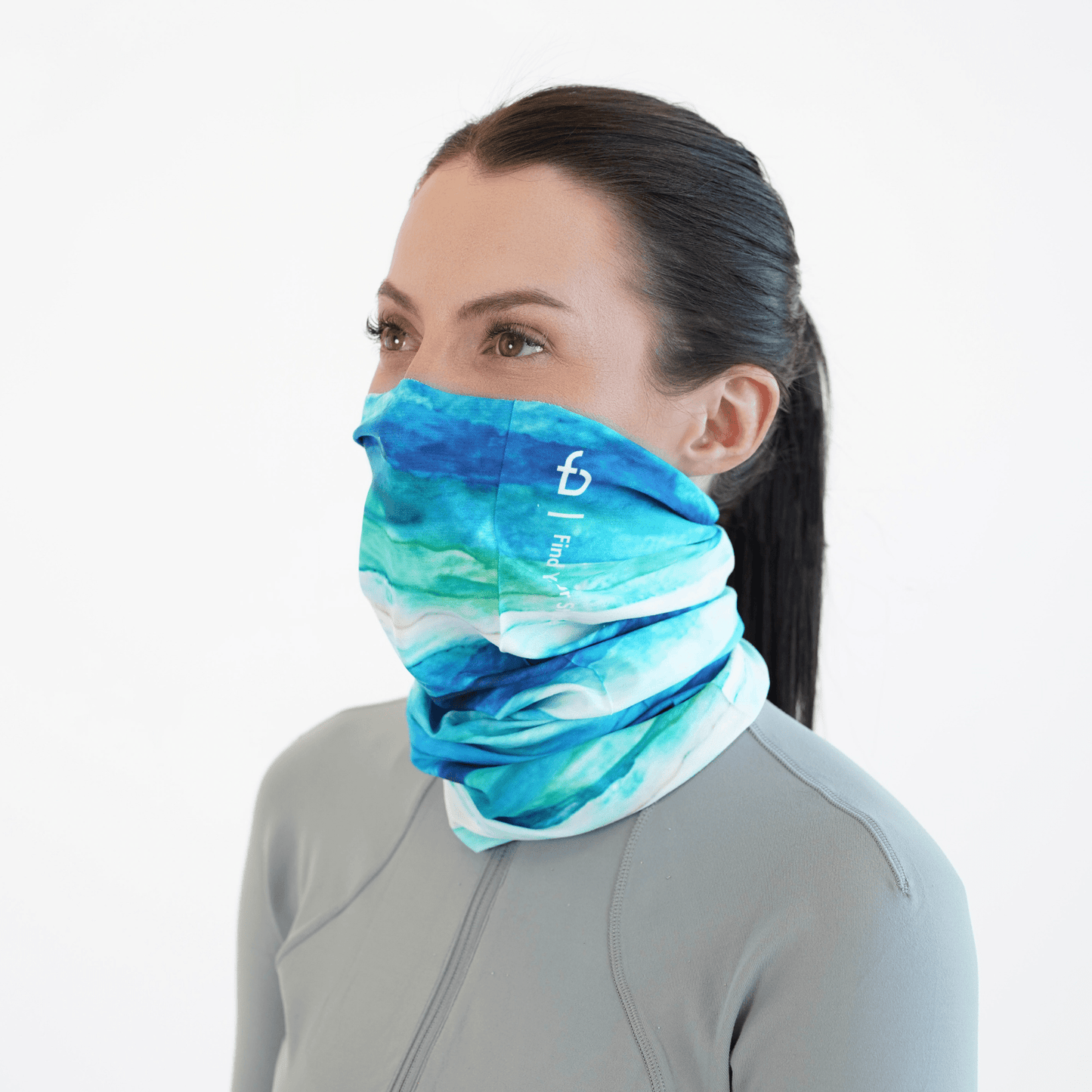 Neck Warmer - FBSC01 - SYB - SAYRAM BLUE - FlipBelt Sweden