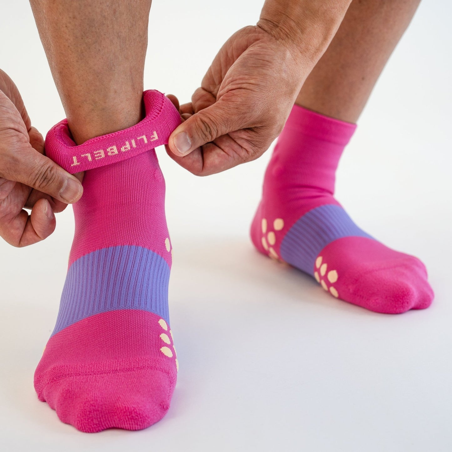 Performance Quarter Cut Running Socks - FBSK03 - FLF - S - Flamingo - Fizz - S - FlipBelt Sweden