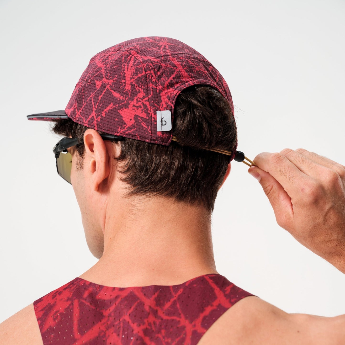 Running Cap - FBRC01 - MRD - OS - Maroon - Red - FlipBelt Sweden