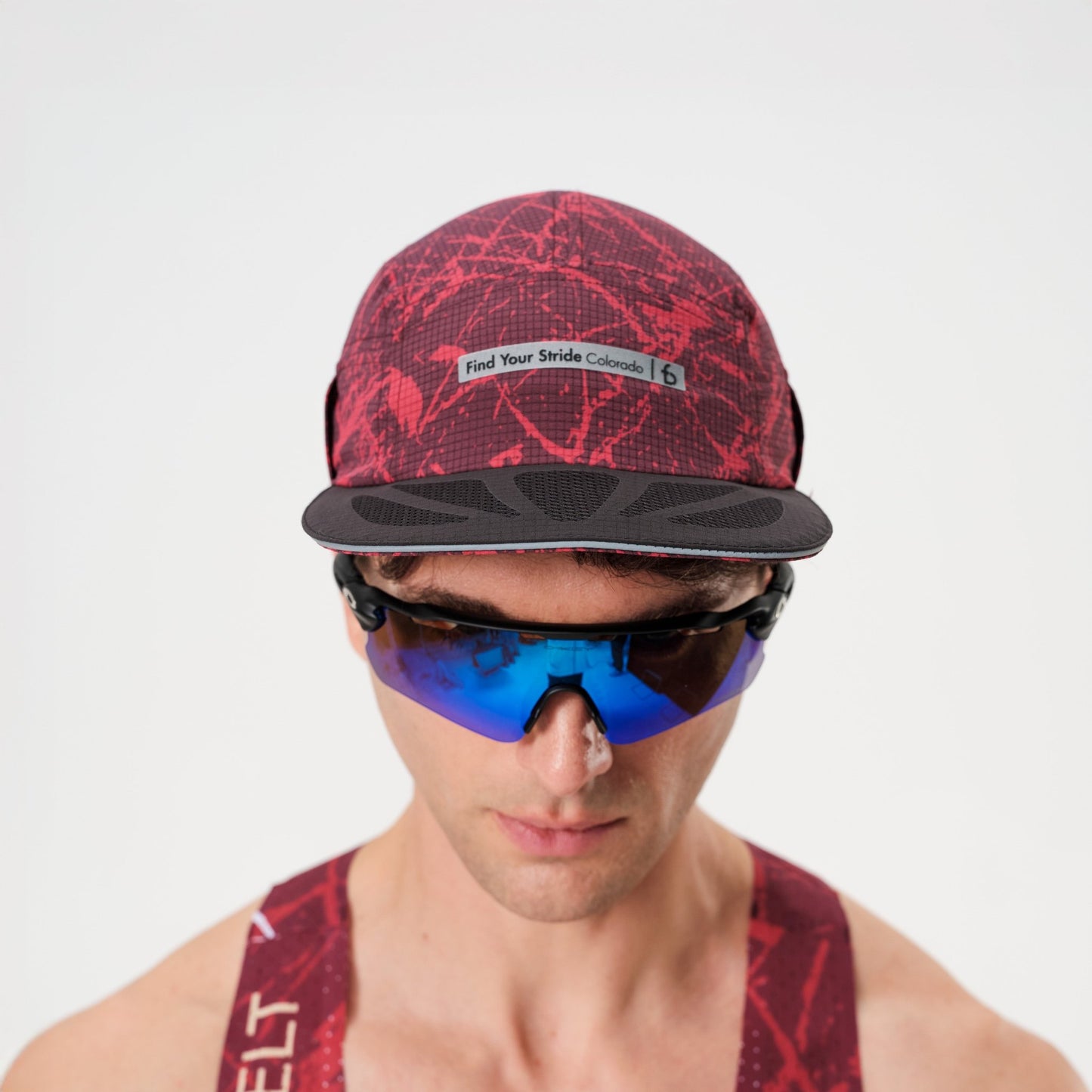 Running Cap - FBRC01 - MRD - OS - Maroon - Red - FlipBelt Sweden