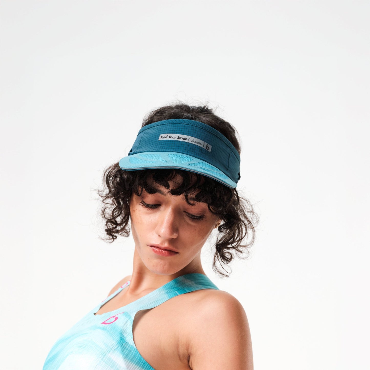 Running Visor - FBVS01 - IGN - OS - Iceberg - Green - FlipBelt Sweden