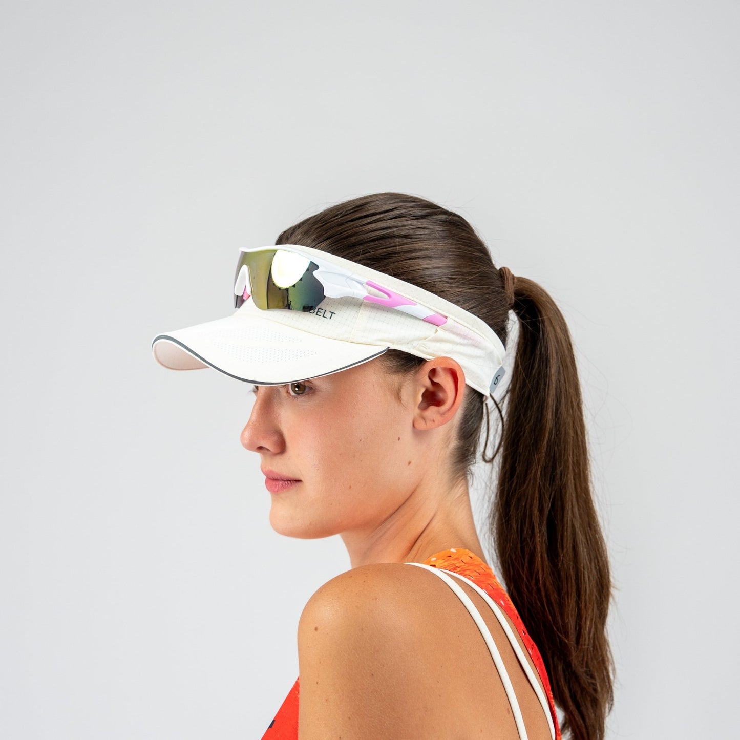 Running Visor - FBVS01 - WWH - OS - Whisper - White - FlipBelt Sweden