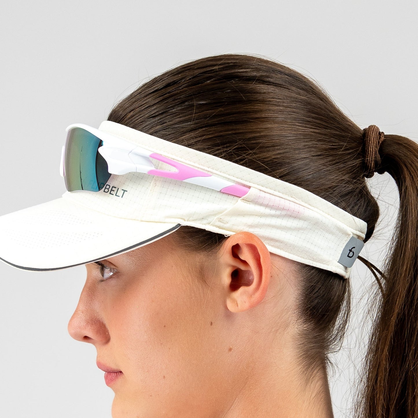 Running Visor - FBVS01 - WWH - OS - Whisper - White - FlipBelt Sweden