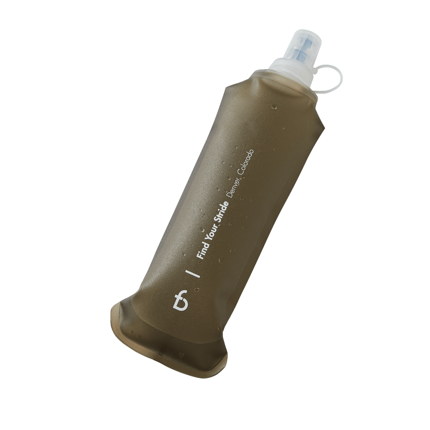 Soft Flask Water Bottle - FBSF01 - CAR - 17 - Carbon - FlipBelt Sweden