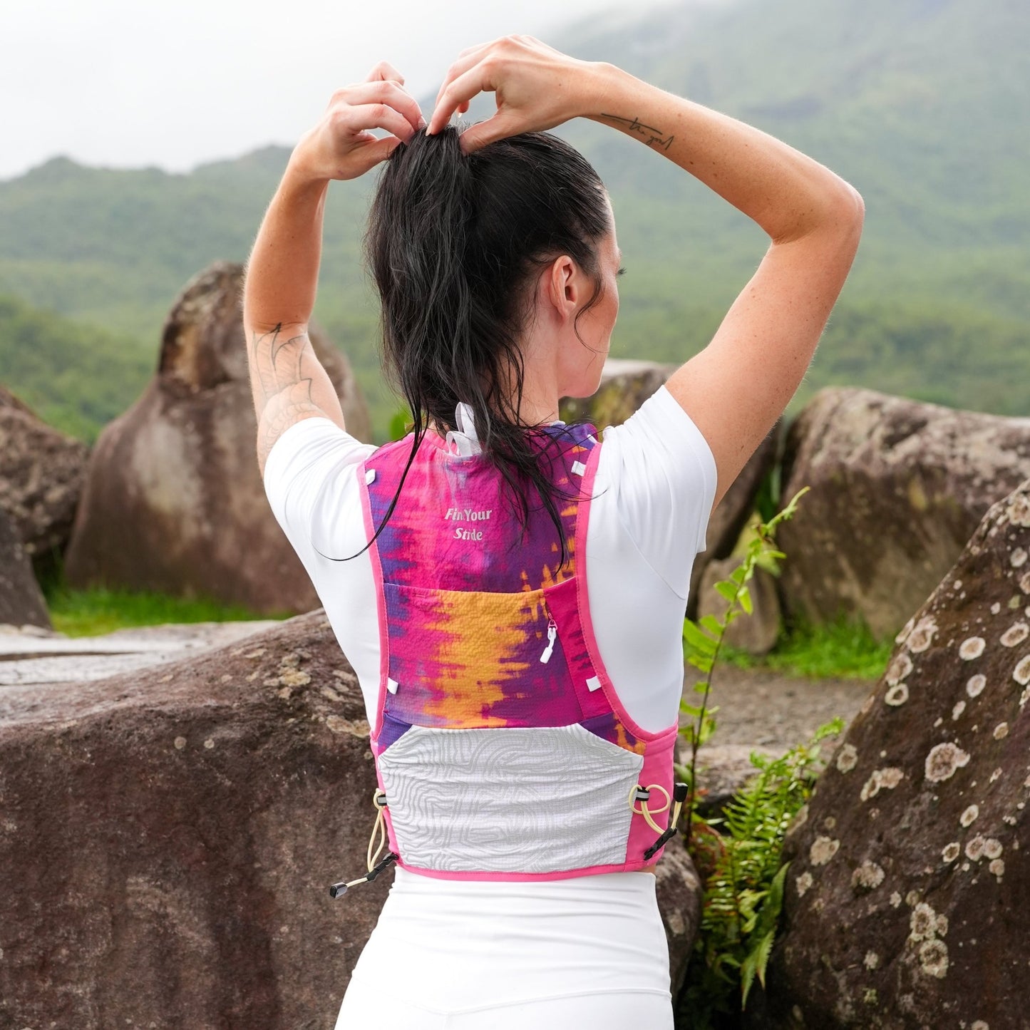 Tahoe Hydration Vest - FBTHV1 - FFL - S - Fuchsia - Flame - S - FlipBelt Sweden