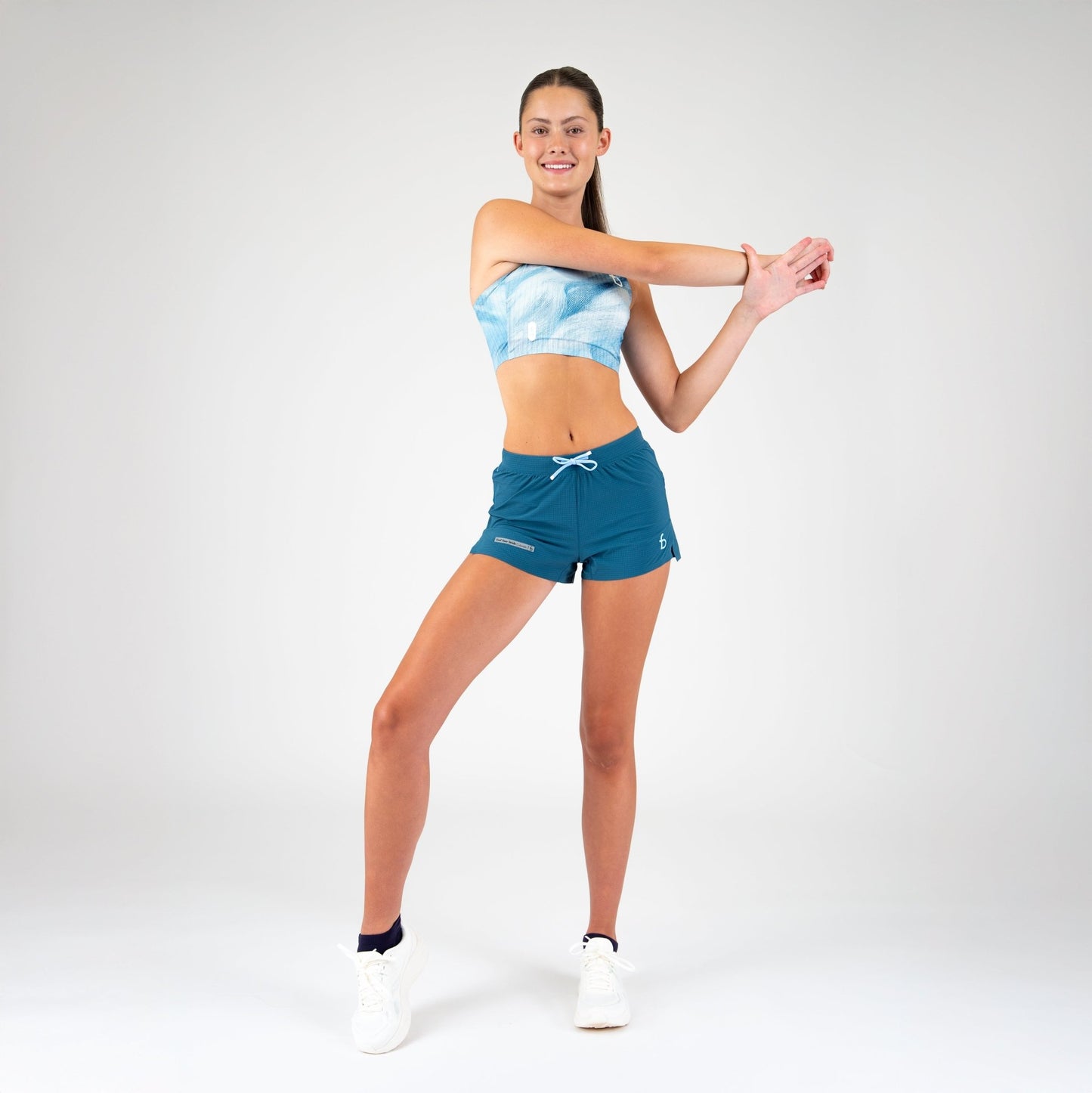 Women's Crop Top - FBSG12 - GBL - XS - Glacier - Blue - XS - FlipBelt Sweden