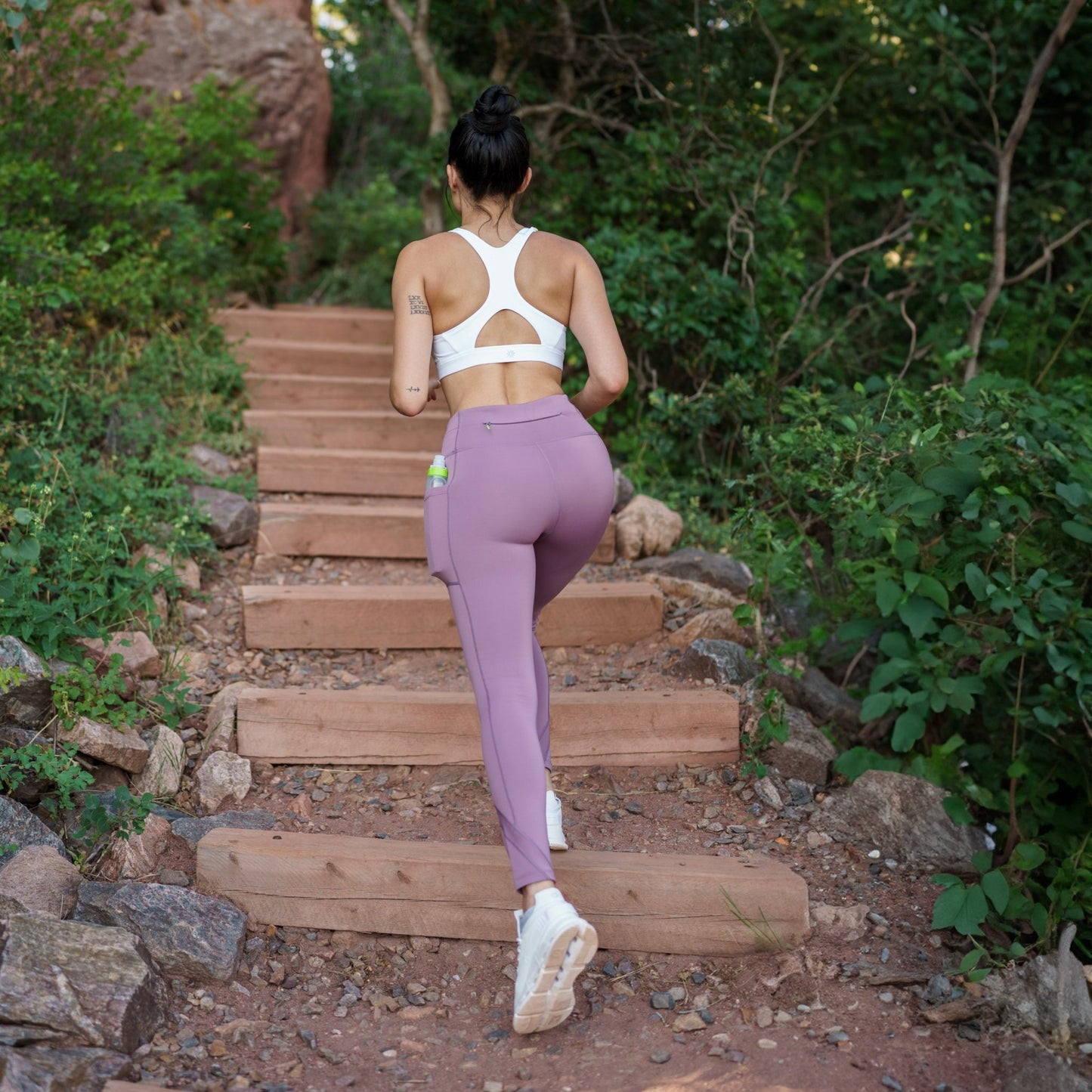 Women's Leggings - FBLG10 - LIL - XS - Lilac - XS - FlipBelt Sweden