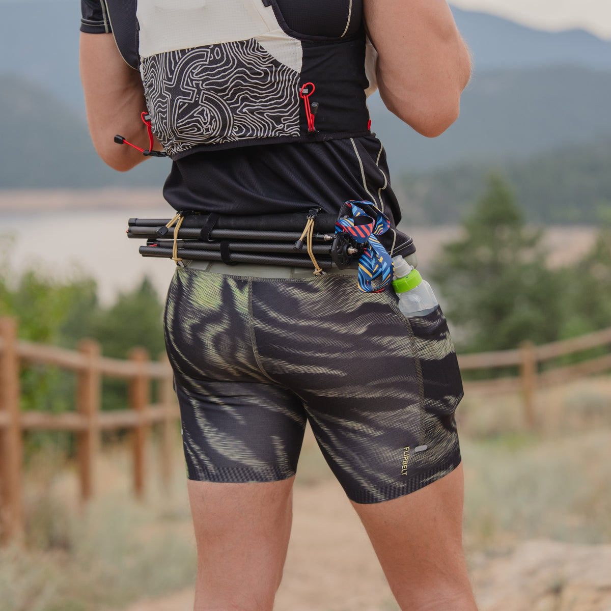 Men's Trail Run Compression Shorts