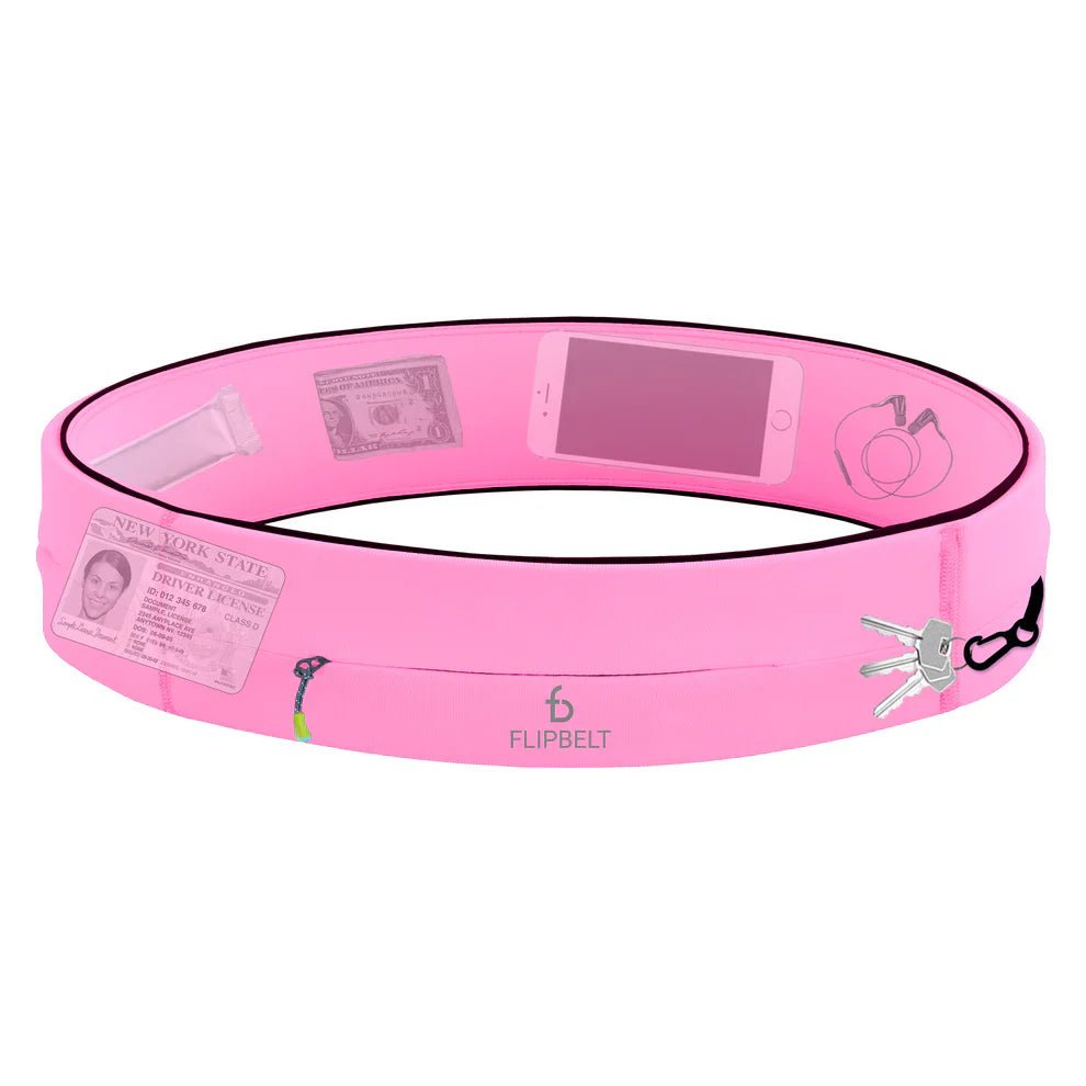 FlipBelt Zipper - FB0200 - GPP - XS - PINK - XS - FlipBelt Sweden