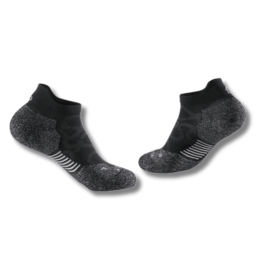 Low Cut Running Socks - FBSK01 - BLK - S - Black - Small - FlipBelt Sweden