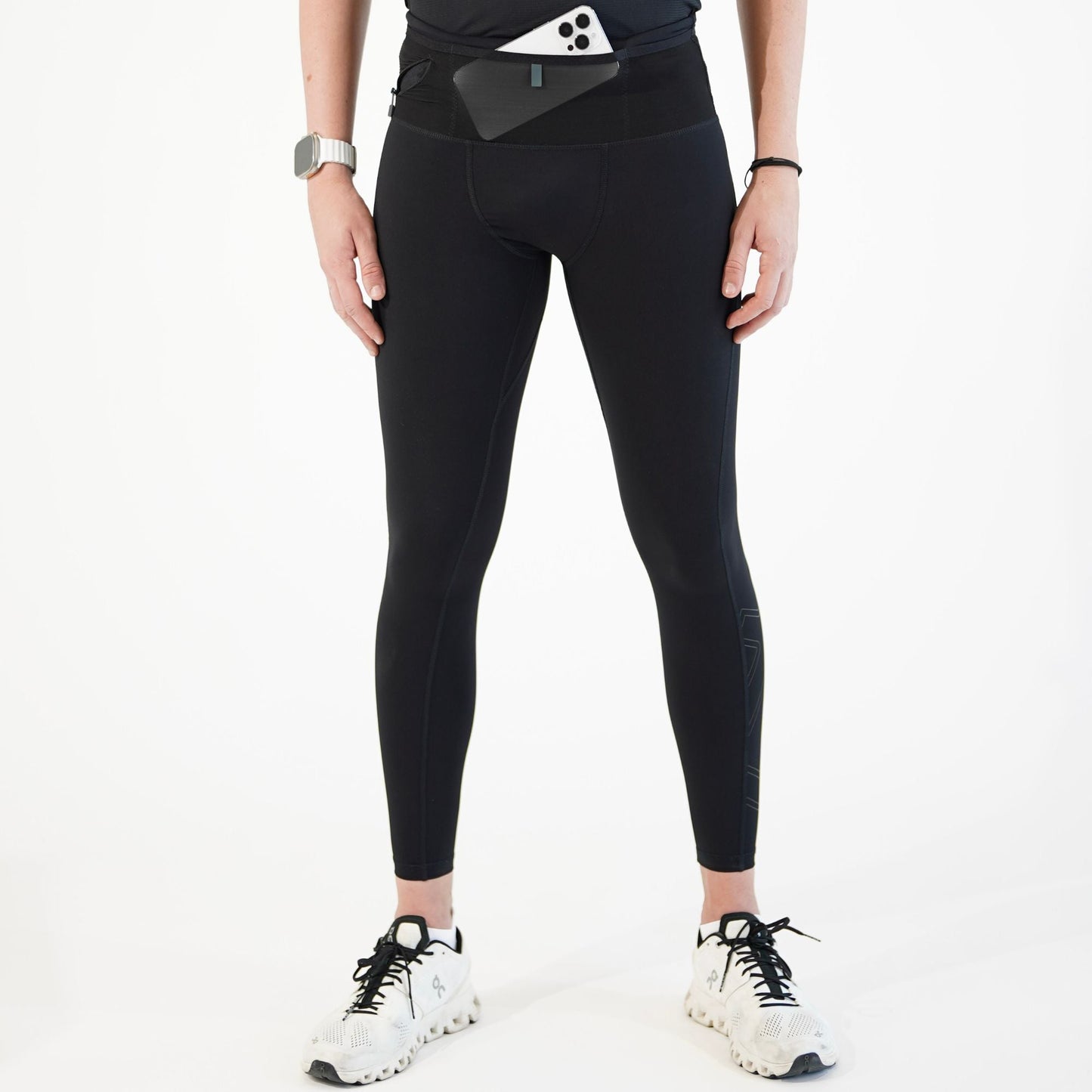 Men's Compression Pants - FBCL01-BLK-XS - XS - FlipBelt Sweden