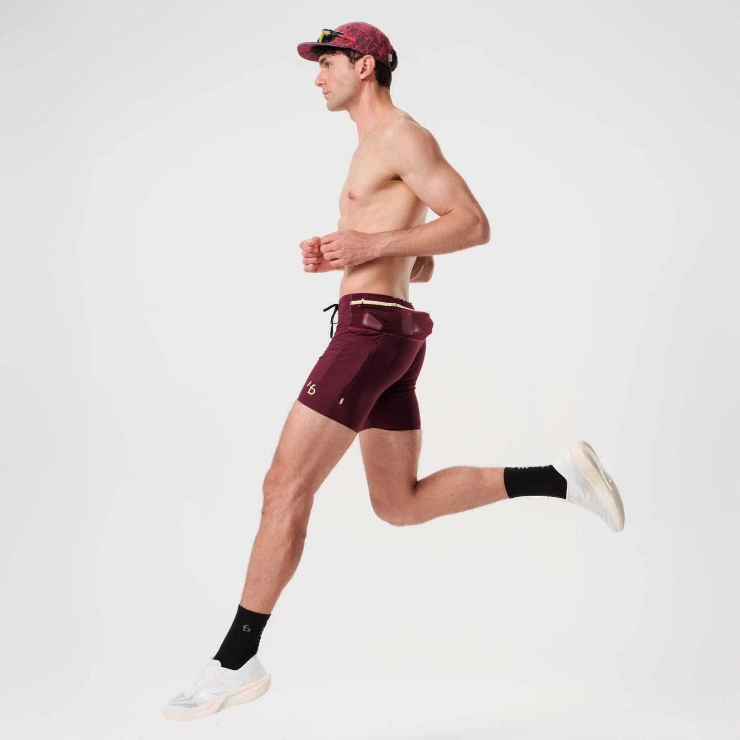 Men's Compression Shorts Elite - FBMCS4 - MRD - XS - Maroon - Red - XS - FlipBelt Sweden