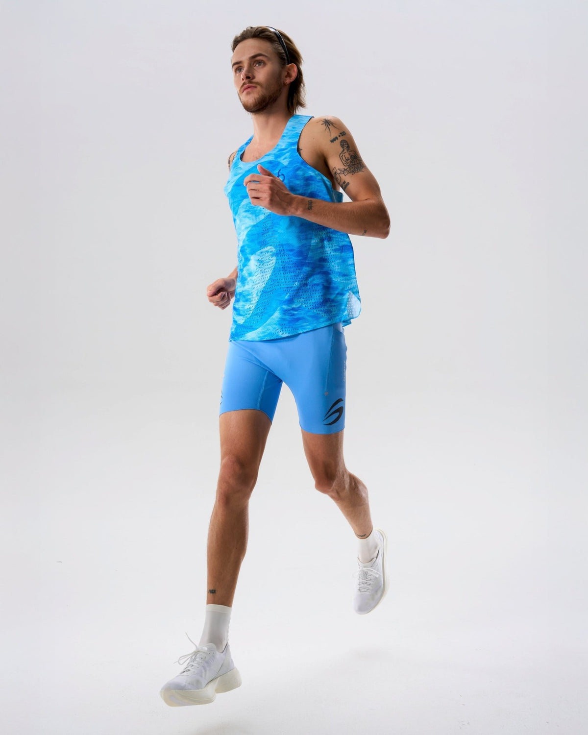 Men's Marathon Mesh Tank - 6SMSG4-OCM-XS - Ocean-Camo - XS - FlipBelt Sweden