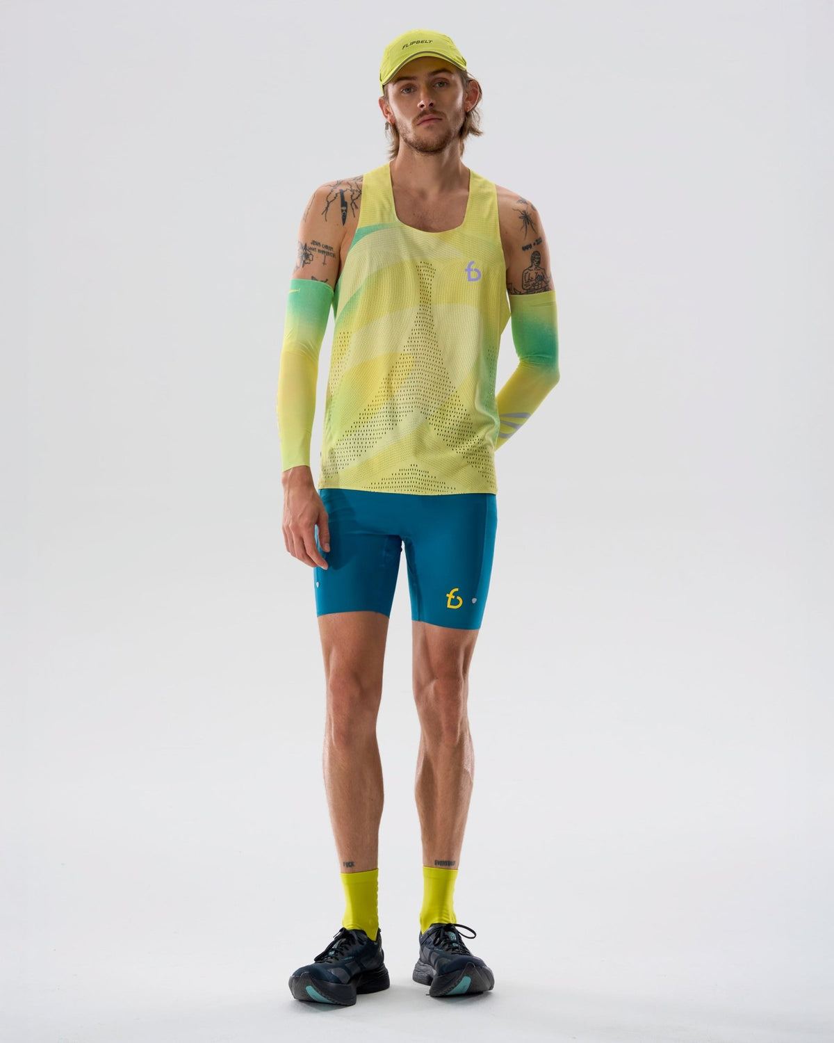 Men's Marathon Mesh Tank - 6SMSG4-SBD-XS - Spring-Bud - XS - FlipBelt Sweden