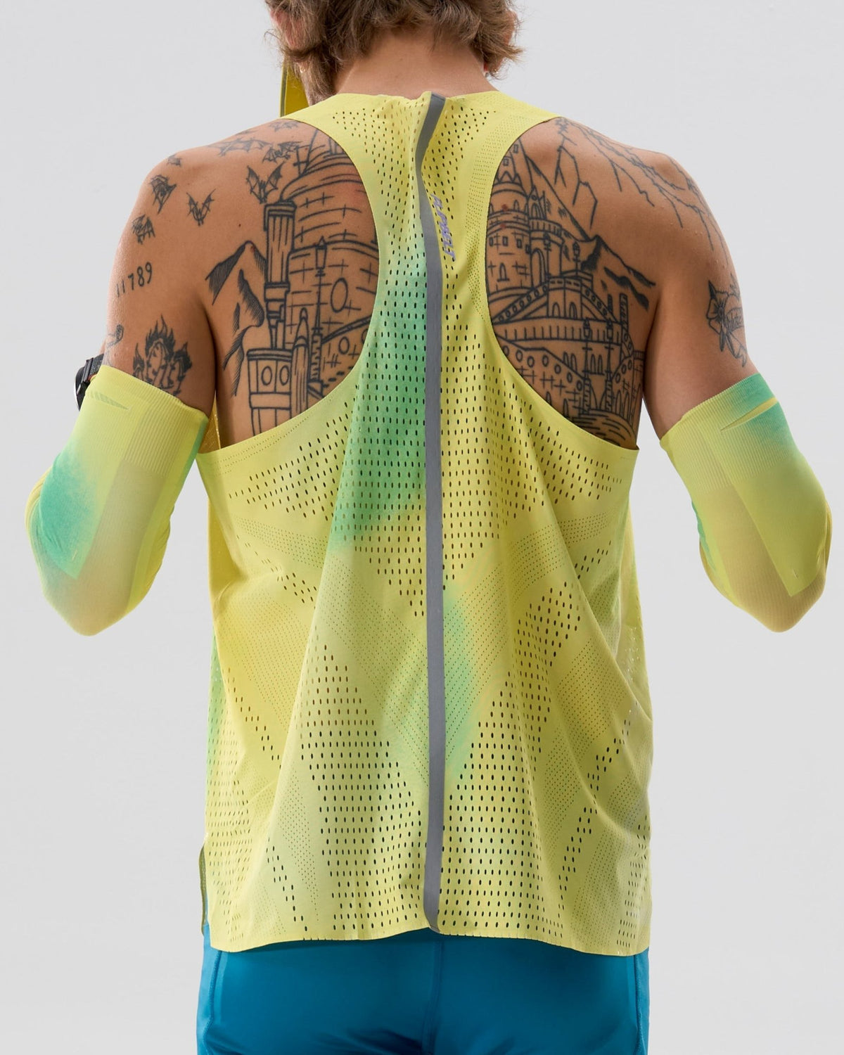 Men's Marathon Mesh Tank - 6SMSG4-SBD-XS - Spring-Bud - XS - FlipBelt Sweden
