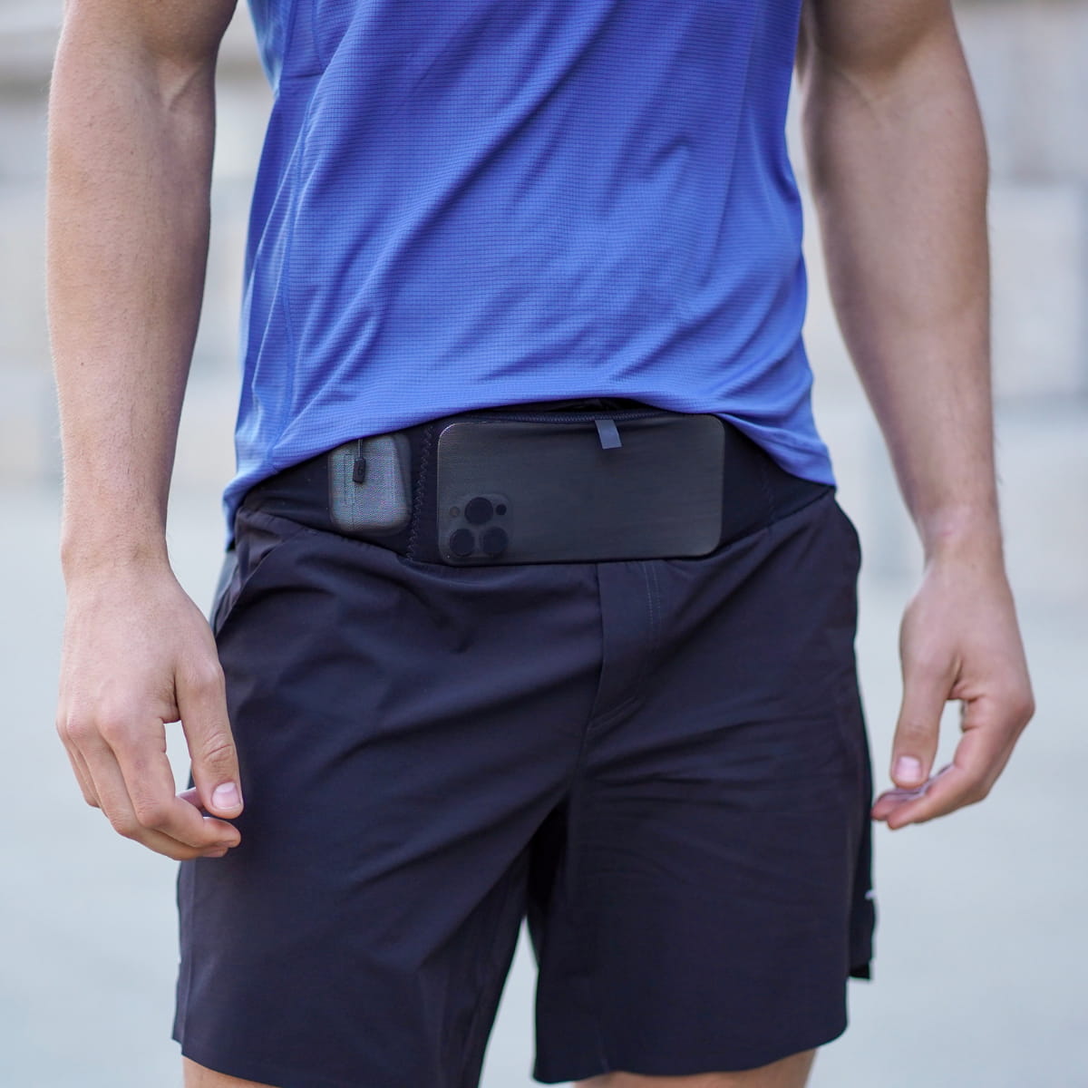 Men's Running Short - FBMS10-BLK-XS - Black - XS - FlipBelt Sweden
