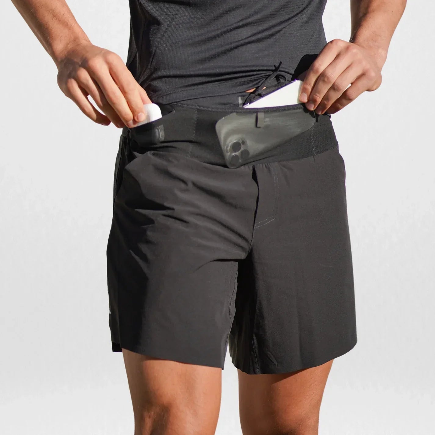 Men's Running Short - FBMS10-BLK-XS - Black - XS - FlipBelt Sweden