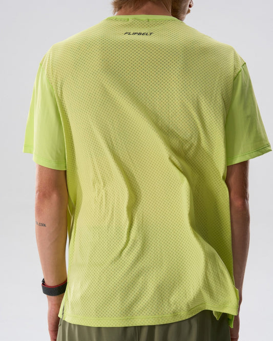 Men's Running Short Sleeve - FBCT03-BLK-XS - Black - XS - FlipBelt Sweden