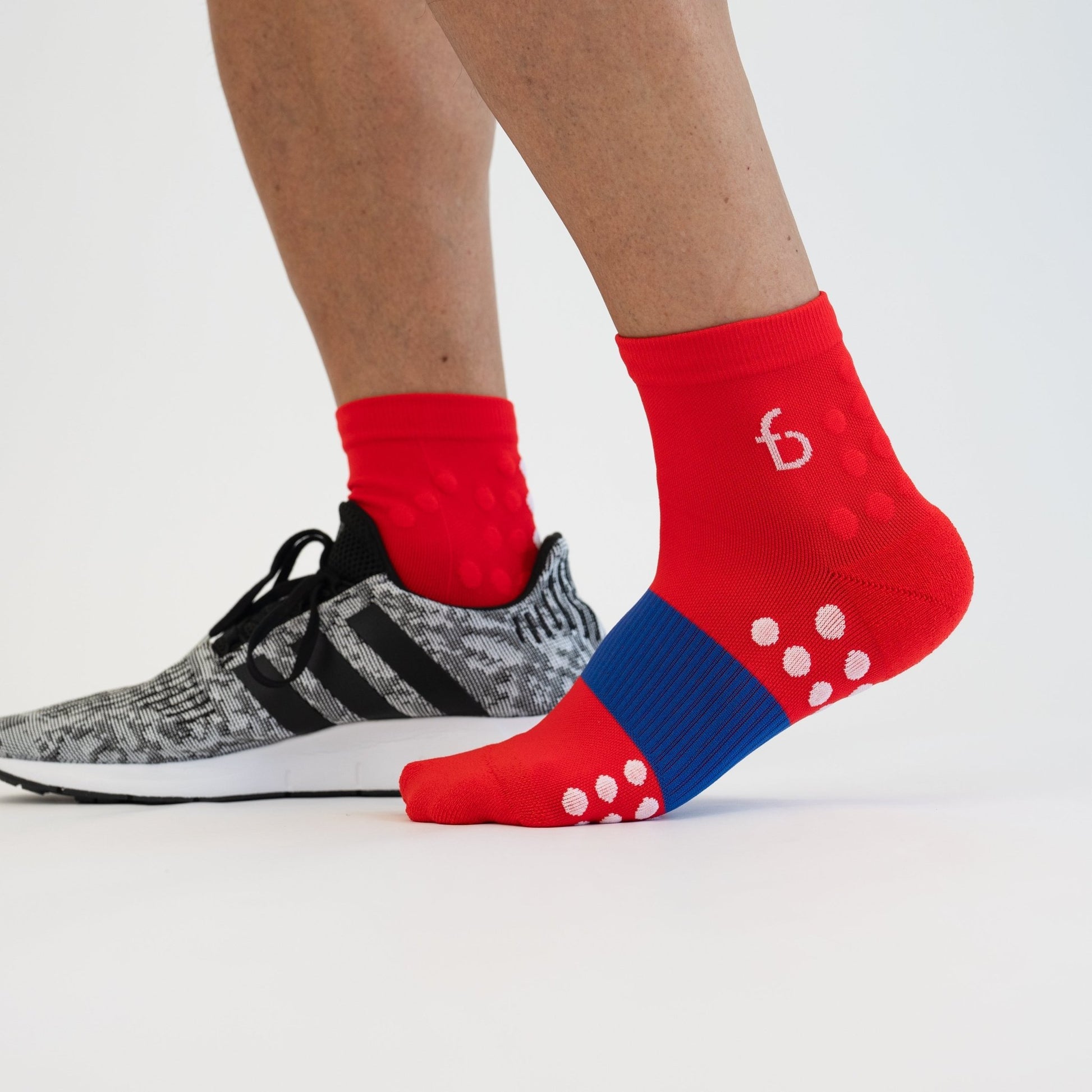 Performance Quarter Cut Running Socks - FBSK03 - SLH - S - Scarlet - Heat - S - FlipBelt Sweden