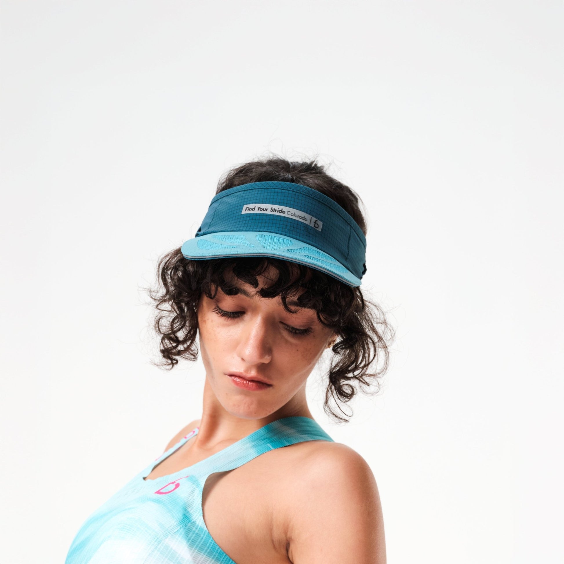 Running Visor - FBVS01 - IGN - OS - Iceberg - Green - FlipBelt Sweden