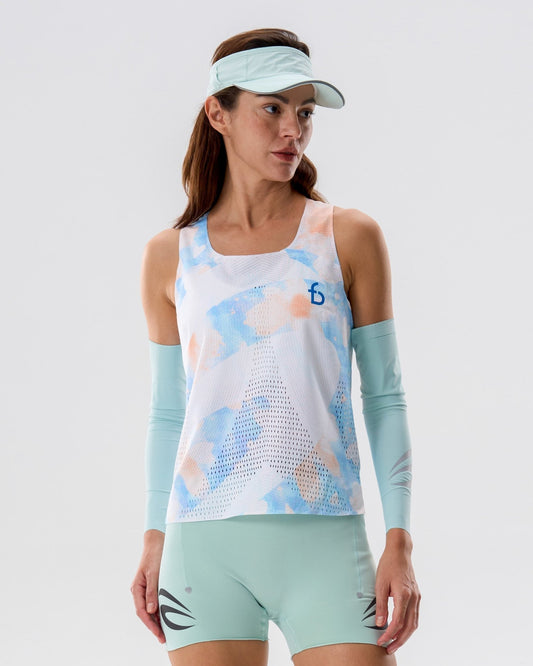 Women's Marathon Mesh Tank - 6SWSG4-MSX-XS - Misty-Scarlet - XS - FlipBelt Sweden