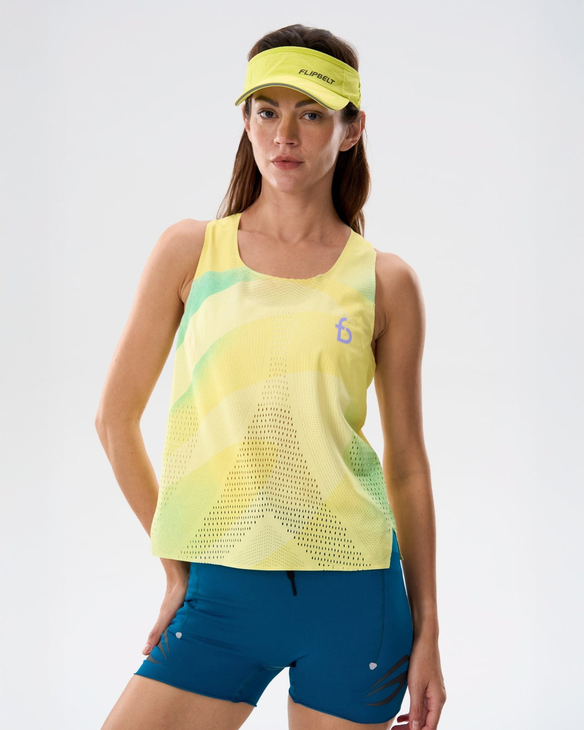 Women's Marathon Mesh Tank - 6SWSG4-SBD-XS - Spring-Bud - XS - FlipBelt Sweden