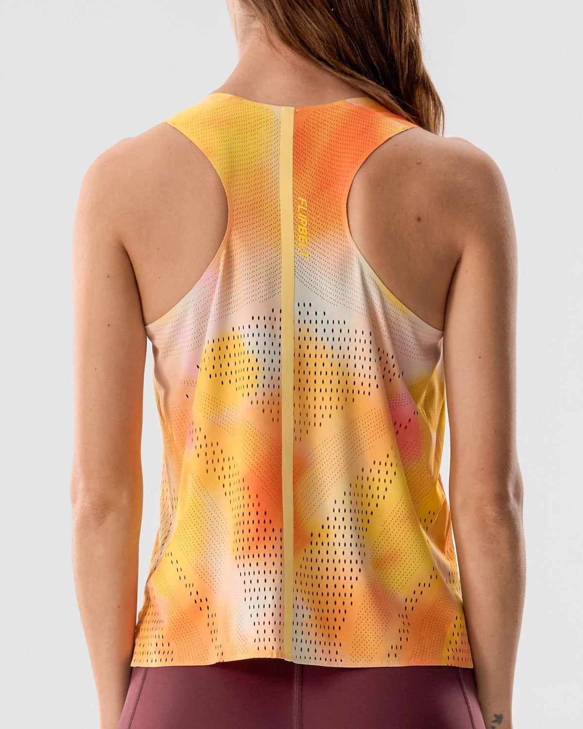 Women's Marathon Mesh Tank - 6SWSG4-SNS-XS - Sunset-Sorbet - XS - FlipBelt Sweden