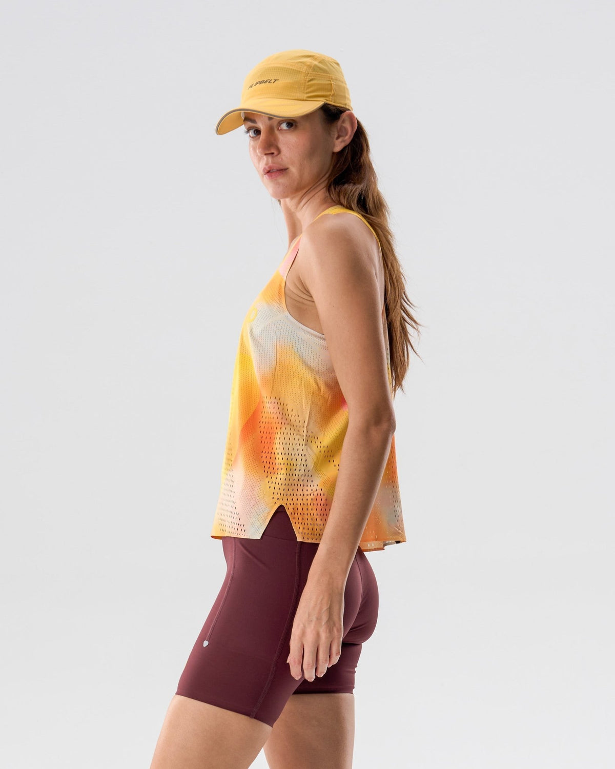 Women's Marathon Mesh Tank - 6SWSG4-SNS-XS - Sunset-Sorbet - XS - FlipBelt Sweden