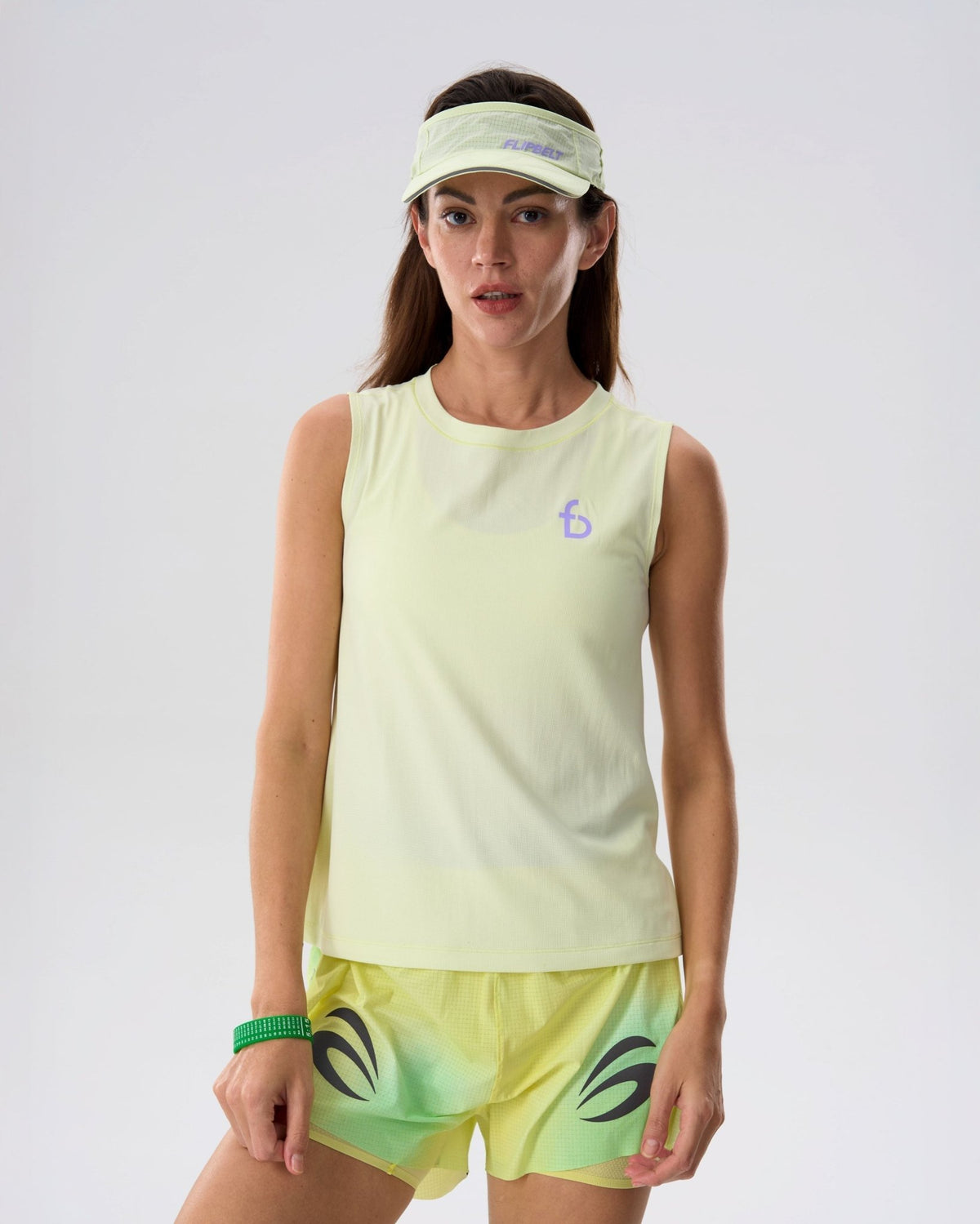 Women's Running Tank - 6SWVE4-BGN-XS - Breeze-Green - XS - FlipBelt Sweden