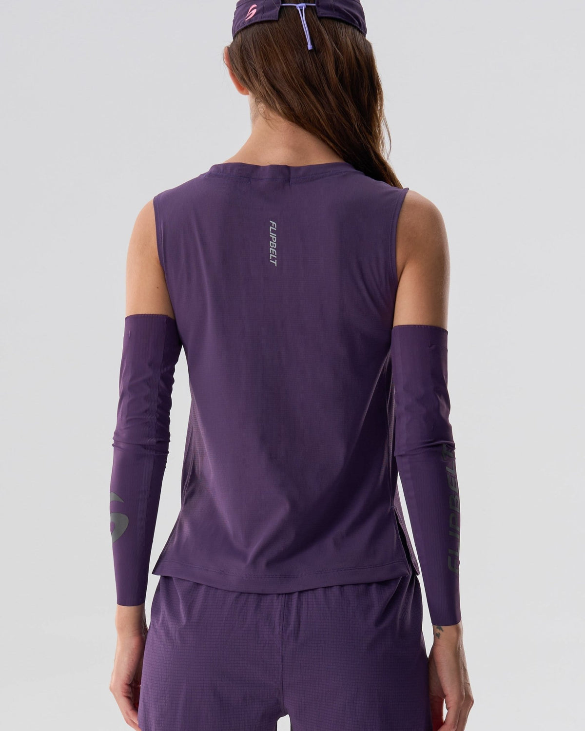 Women's Running Tank - 6SWVE4-TPL-XS - Twilight-Purple - XS - FlipBelt Sweden