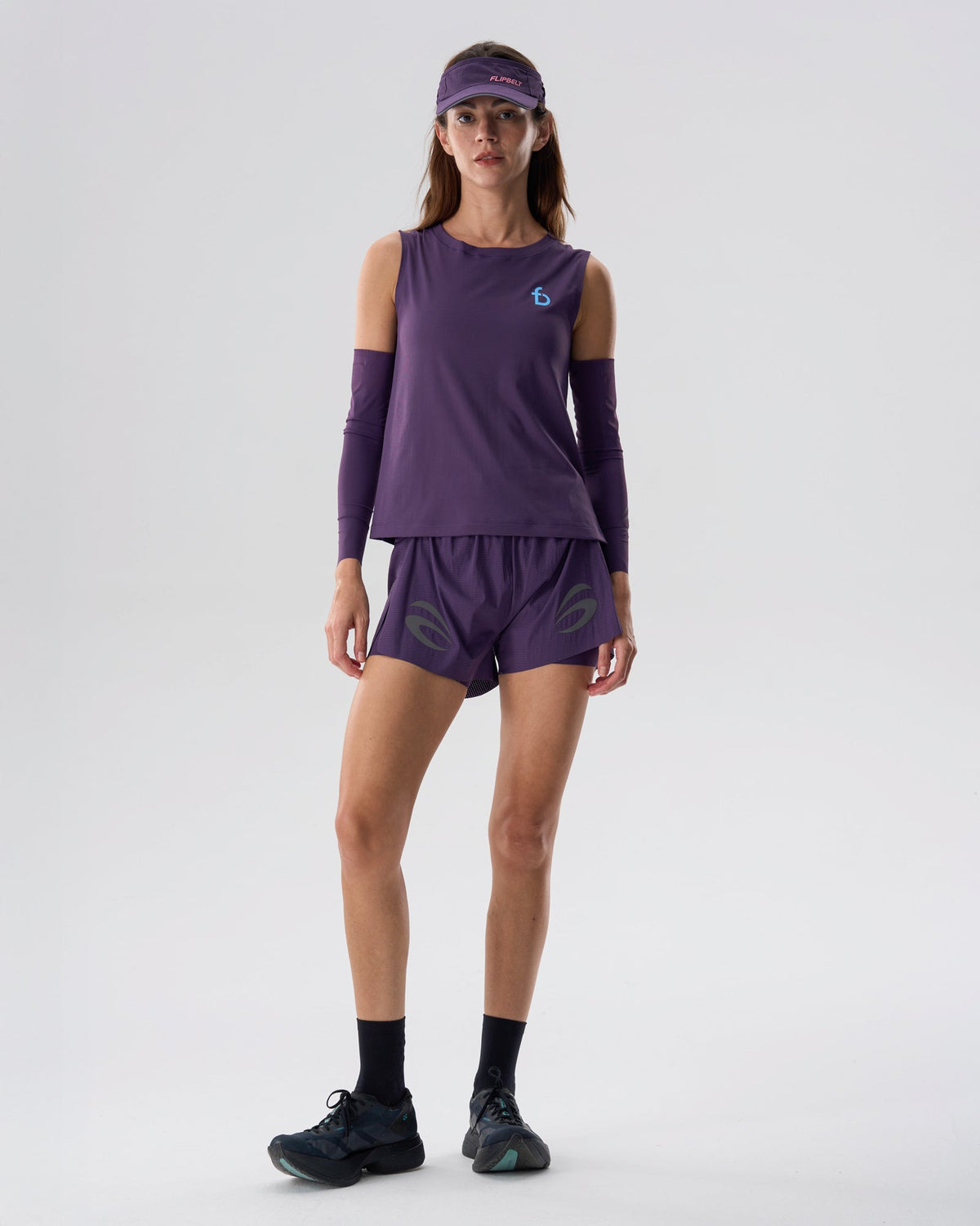 Women's Running Tank - 6SWVE4-TPL-XS - Twilight-Purple - XS - FlipBelt Sweden