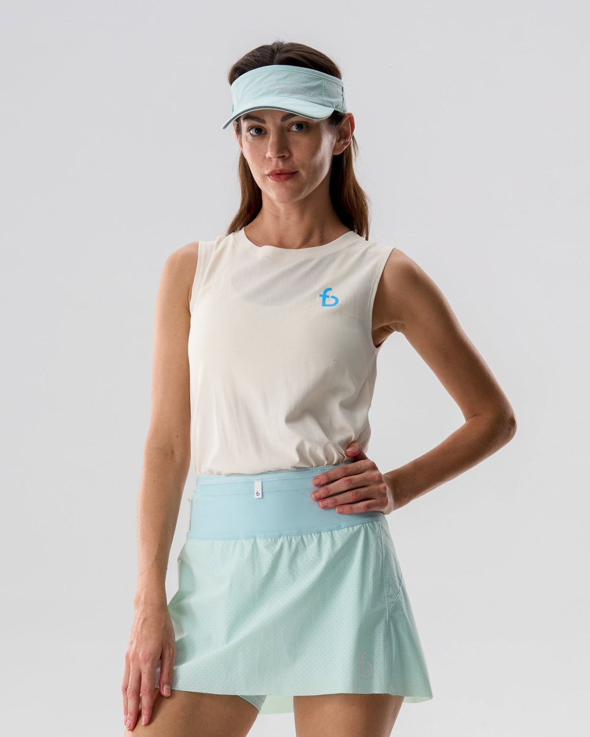 Women's Running Tank - 6SWVE4-WWH-XS - Whisper-White - XS - FlipBelt Sweden